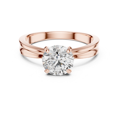 Rose gold round cut diamond bridal ring
Classic rose gold round diamond bridal ring
Rose gold bridal ring with round diamond
Round cut diamond ring in rose gold
Rose gold polished diamond bridal ring
Elegant rose gold round cut ring
Rose gold solitaire bridal diamond ring
Rose gold round diamond ring design
Four prong round diamond bridal ring
Rose gold round diamond promise ring