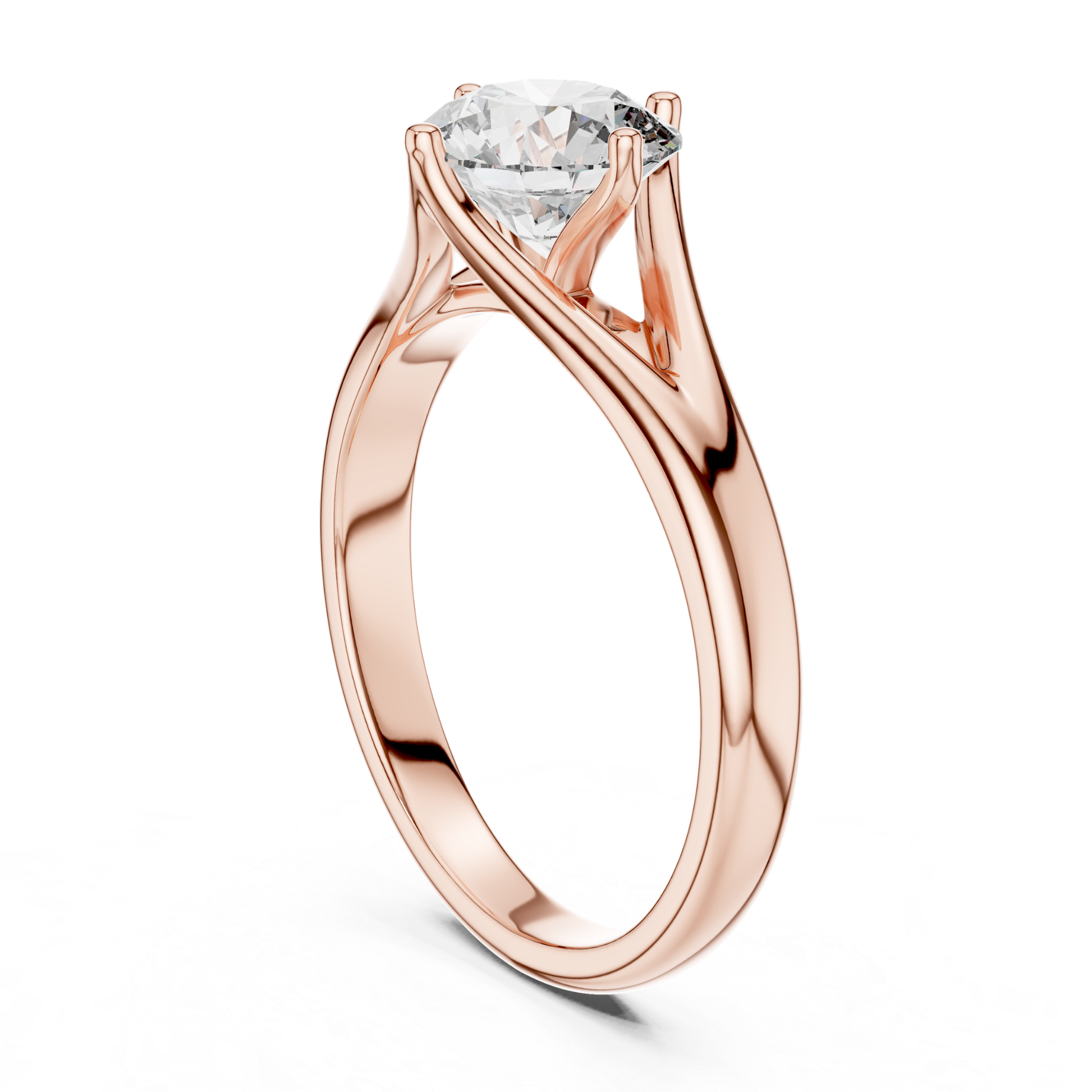 Rose gold round cut diamond bypass ring profile view
Rose gold round cut solitaire bypass ring profile
Round cut diamond bypass ring in rose gold profile
Rose gold four prong round cut diamond profile
Round cut diamond engagement ring rose gold profile
Rose gold bypass band with round cut diamond
Polished rose gold round cut bypass diamond ring
Modern rose gold round cut bypass ring profile
Rose gold solitaire round cut diamond profile view
Round cut diamond rose gold bypass shank profile