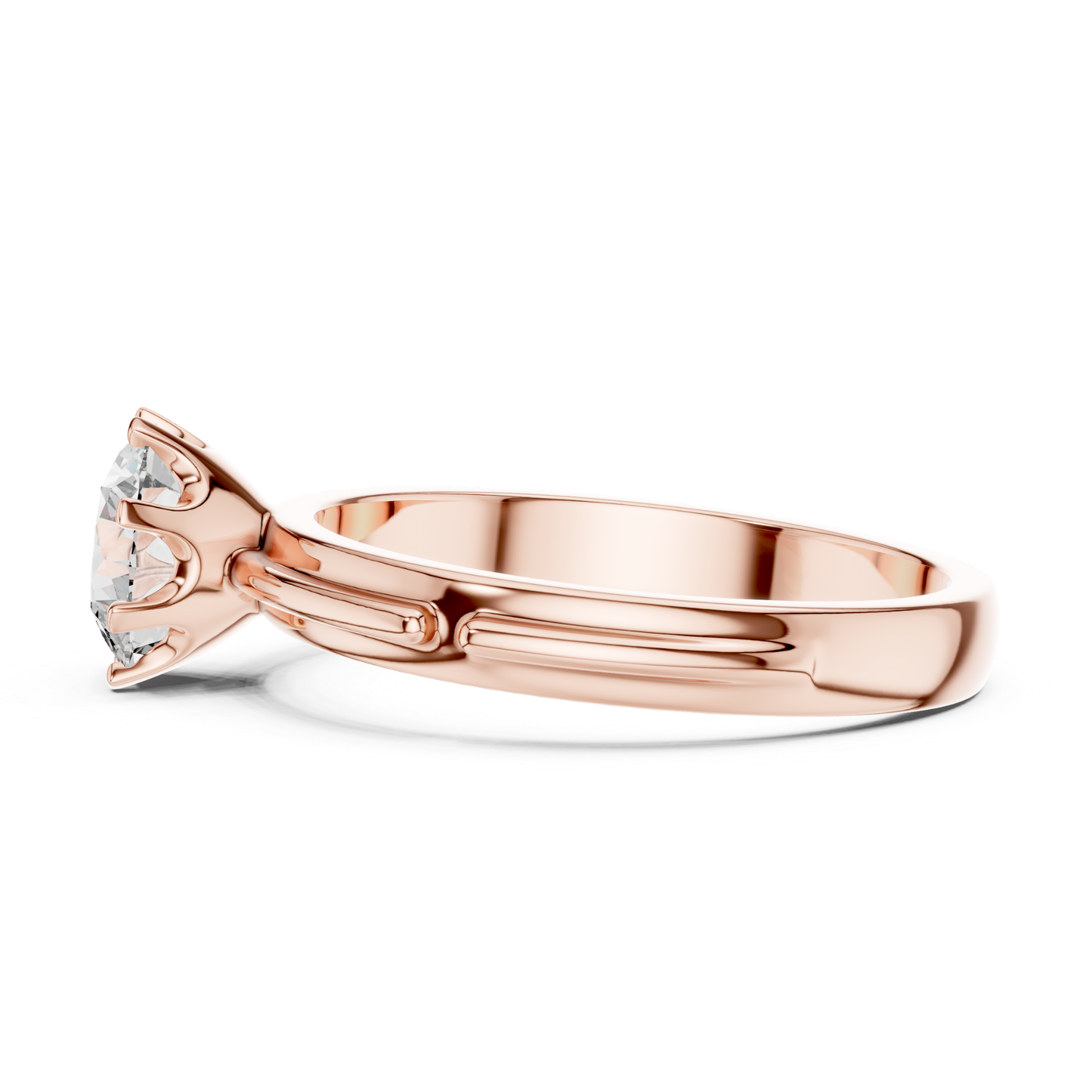 Rose gold round diamond solitaire ring side view
Round cut diamond solitaire ring rose gold side view
Rose gold diamond ring round stone side view
Classic solitaire round diamond ring rose gold side view
Rose gold engagement ring round diamond side view
Round diamond prong set ring rose gold side view
Rose gold single stone diamond ring side view
Round cut diamond ring rose gold profile view
Rose gold round diamond ring elegant side view
Classic round diamond ring rose gold profile view