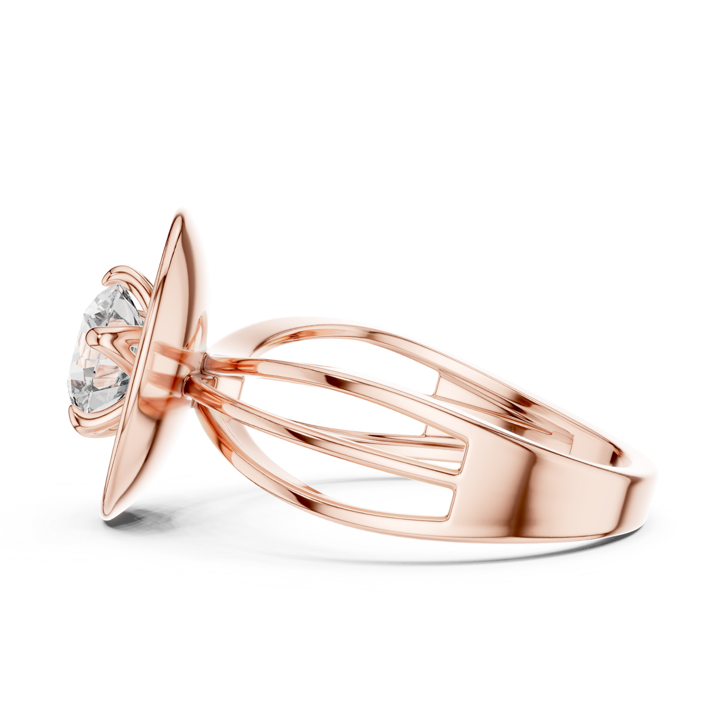 Rose gold round diamond oval halo ring profile view
Rose gold side profile oval diamond split band ring
Rose gold polished oval diamond ring profile design
Round diamond rose gold oval frame side profile
Rose gold split shank oval diamond ring profile
Rose gold oval centerpiece diamond ring side view
Modern rose gold round diamond profile ring design
Rose gold solitaire oval halo ring side profile
Elegant rose gold oval diamond open band profile
Rose gold round diamond statement ring profile
