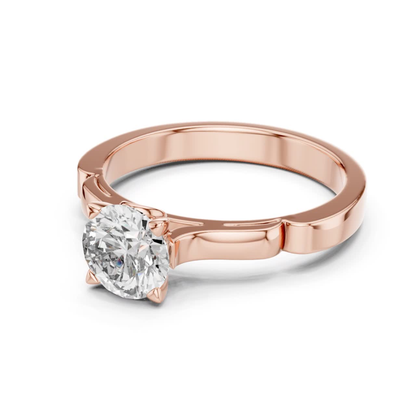 Rose gold round cut textured band diamond ring angled
Rose gold round cut engraved band diamond ring
Polished rose gold round cut textured ring
Rose gold four prong round cut textured ring
Rose gold textured band round cut solitaire
Classic rose gold textured round cut diamond
Elegant rose gold engraved band diamond ring
Minimal rose gold round cut textured ring
Fine rose gold textured band solitaire ring
Rose gold round cut polished diamond band