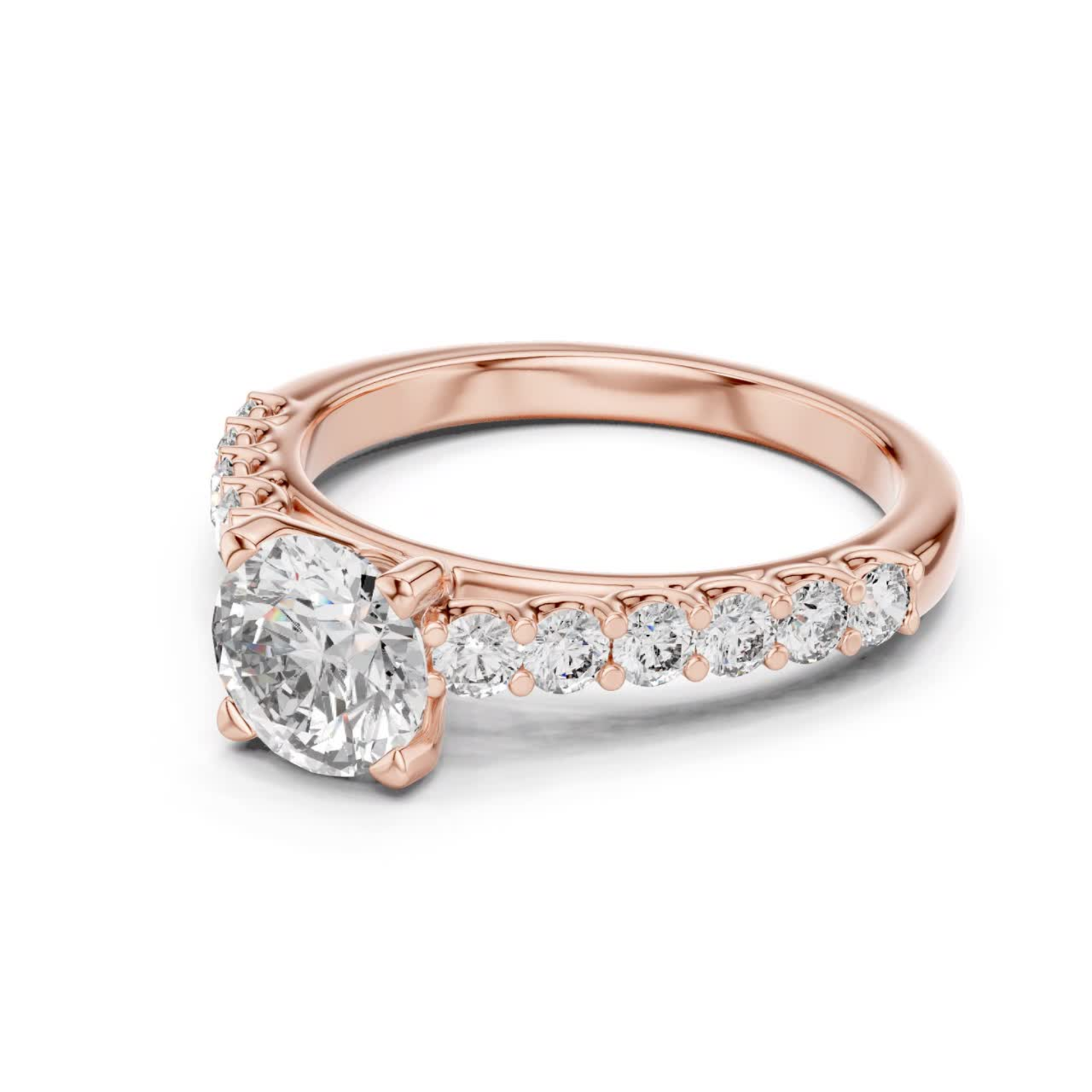 Rose gold round diamond accent band ring design
Rose gold round diamond ring angled front view
Round diamond accent band ring in rose gold
Four prong round diamond accent band ring design
Rose gold solitaire diamond accent band ring
Round brilliant diamond accent band rose gold
Rose gold round diamond band ring side view
Round diamond accent ring with rose gold band
Rose gold round solitaire diamond band ring
Round diamond accent band ring front angle view