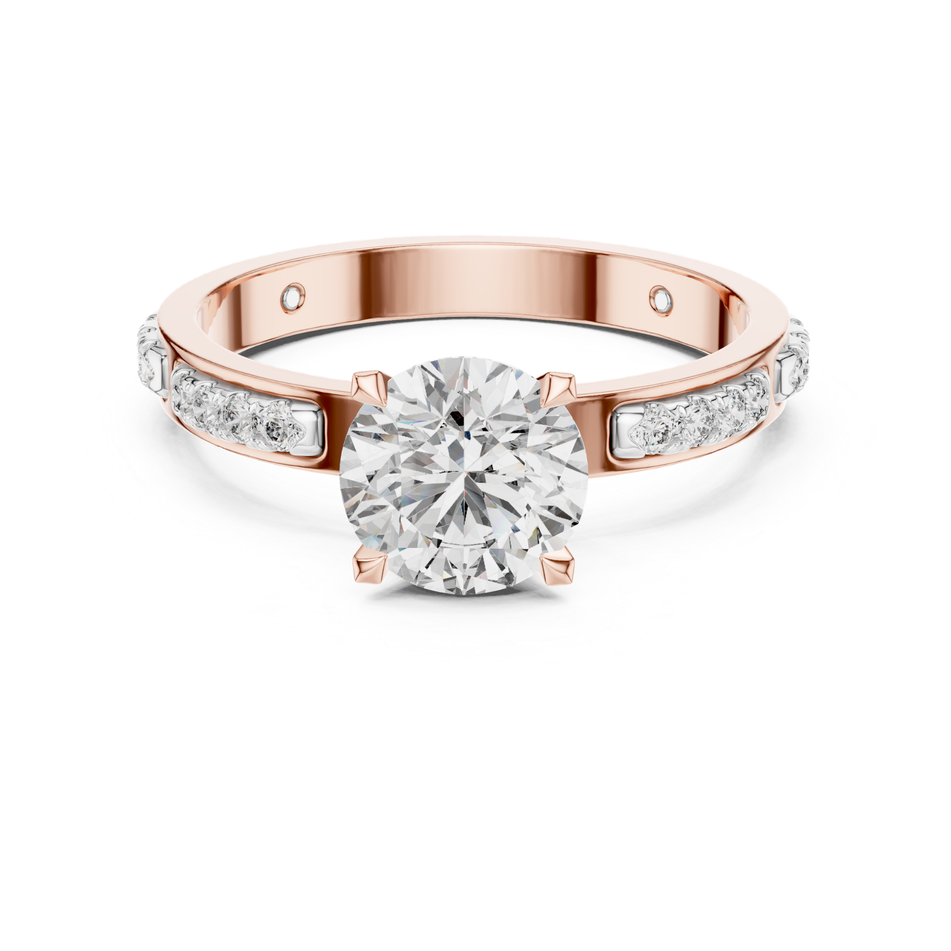 Rose Gold Round Brilliant Diamond Accent Ring Design
Round Cut Diamond Center Stone Rose Gold Ring
Rose Gold Diamond Ring with Channel Set Accents
Classic Round Diamond Bridal Ring in Rose Gold
Fine Diamond Statement Ring in Rose Gold Jewelry
Rose Gold Diamond Proposal Ring with Accent Stones
Round Brilliant Diamond Fashion Ring in Rose Gold
Elegant Diamond Band Ring in Rose Gold Design
Premium Round Diamond Jewelry Ring in Rose Gold
Rose Gold Sparkling Diamond Ring with Accent Details