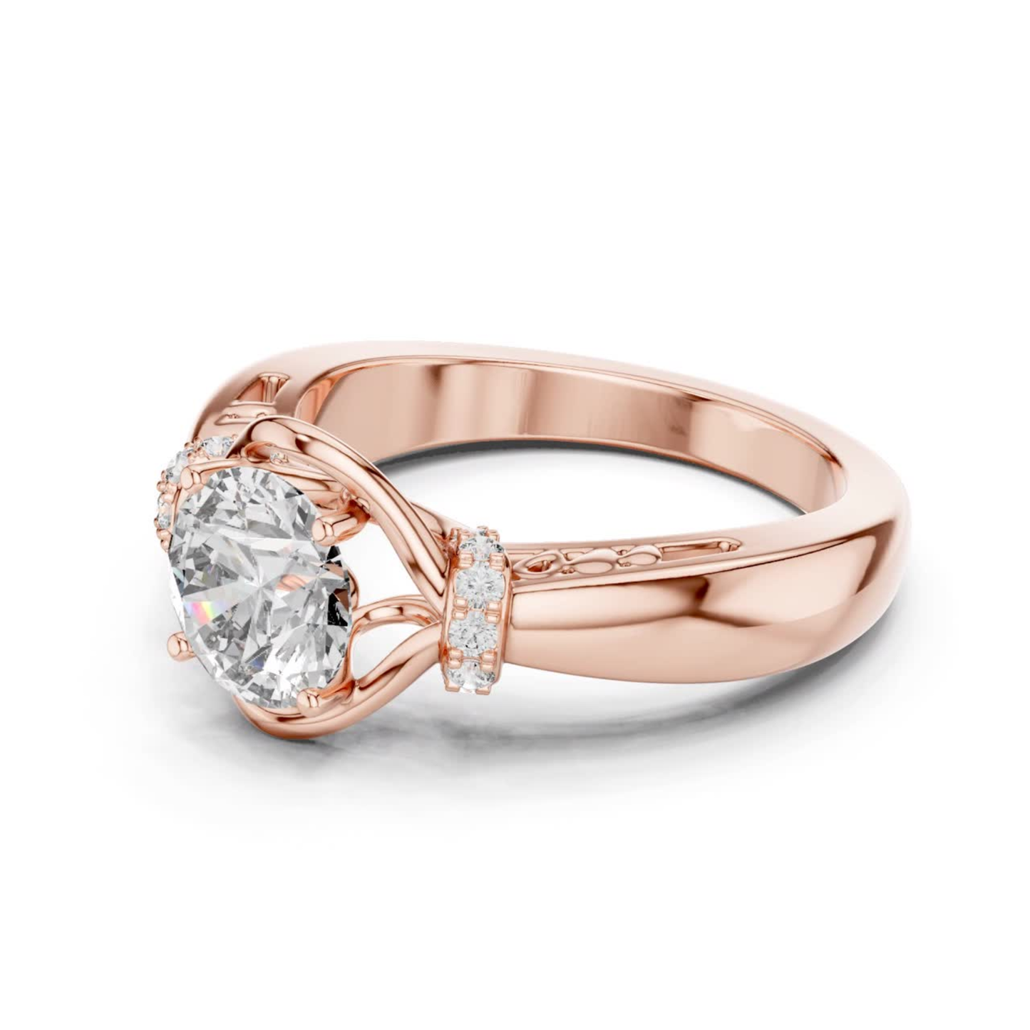 Rose gold round diamond bypass halo ring side view
Rose gold round diamond halo ring angled side view
Round diamond bypass halo ring in rose gold side
Bypass halo round diamond ring side profile design
Rose gold solitaire bypass halo ring side view
Round brilliant bypass halo diamond ring side view
Rose gold round diamond ring profile side angle
Round diamond bypass halo rose gold ring design
Rose gold diamond bypass halo ring profile view
Round diamond rose gold bypass halo ring side view