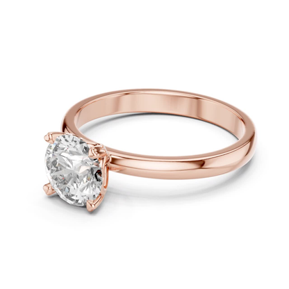 Rose gold round diamond classic solitaire ring angle
Rose gold round diamond classic solitaire ring
Round diamond classic solitaire ring in rose gold
Rose gold polished round diamond solitaire ring
Round brilliant diamond classic solitaire gold ring
Rose gold elegant solitaire diamond classic ring
Classic round diamond solitaire ring with gold band
Rose gold round diamond polished solitaire ring
Elegant rose gold round diamond solitaire setting
Round diamond rose gold classic solitaire ring