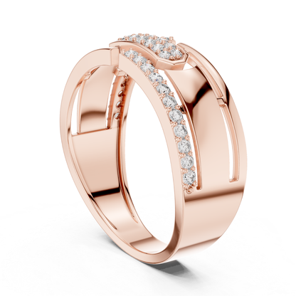 Rose gold contemporary ring with round diamonds
Luxury rose gold modern diamond ring
Stylish rose gold geometric ring with diamonds
Elegant rose gold open design diamond ring
Premium rose gold round diamond statement ring
Modern rose gold ring with pave diamond accents
High polish rose gold fashion diamond ring
Designer rose gold ring featuring round cut diamonds
Bold rose gold luxury contemporary ring
Exclusive rose gold modern jewelry ring