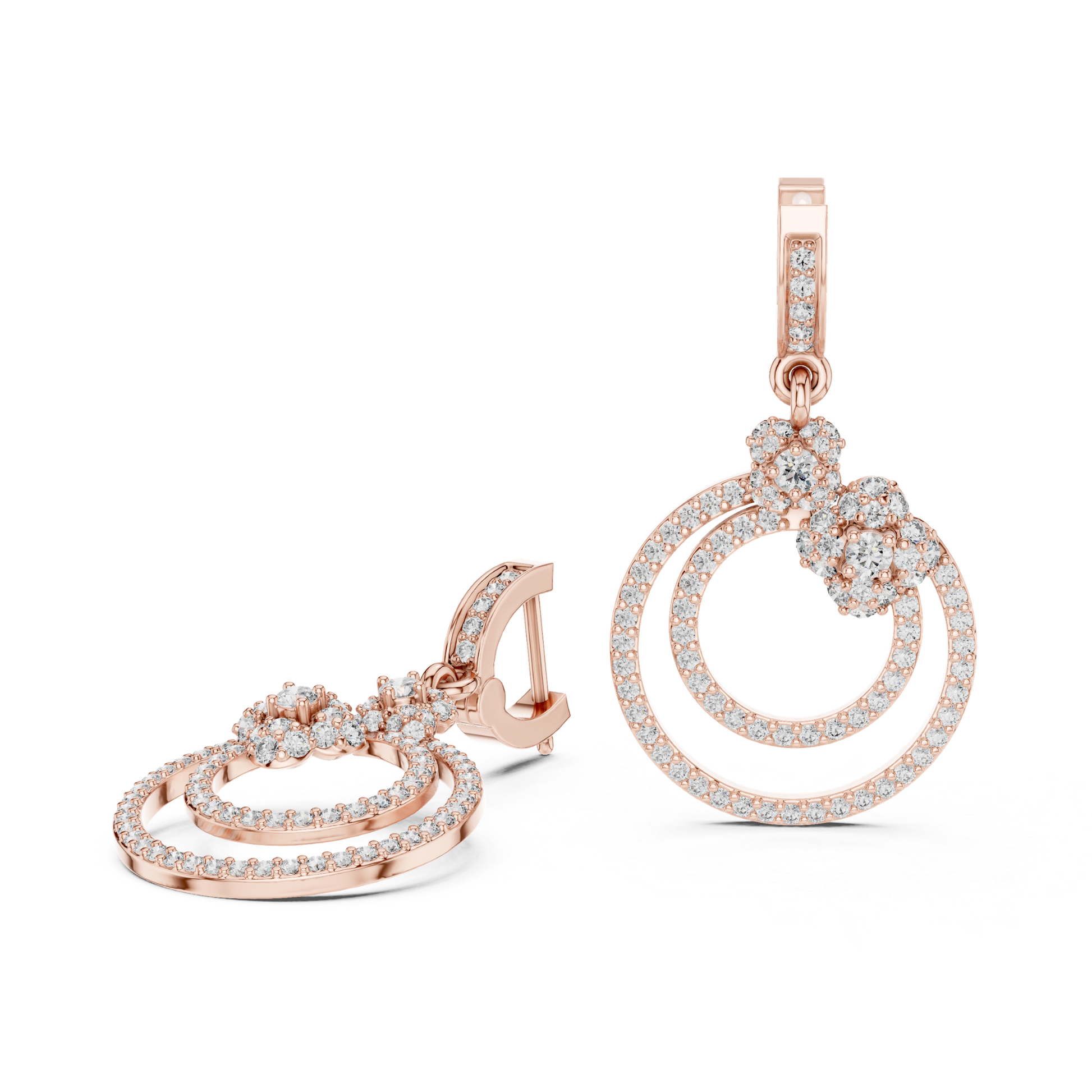 Rose Gold Round Diamond Floral Drop Earrings
Double Circle Round Diamond Dangle Earrings
Rose Gold Open Circle Diamond Earrings
Round Diamond Pave Circle Drop Earrings
Rose Gold Diamond Halo Dangle Earrings
Floral Cluster Round Diamond Earrings
Double Hoop Round Diamond Drop Earrings
Rose Gold Pave Set Diamond Earrings
Round Diamond Geometric Drop Earrings
Rose Gold Circle Frame Diamond Earrings