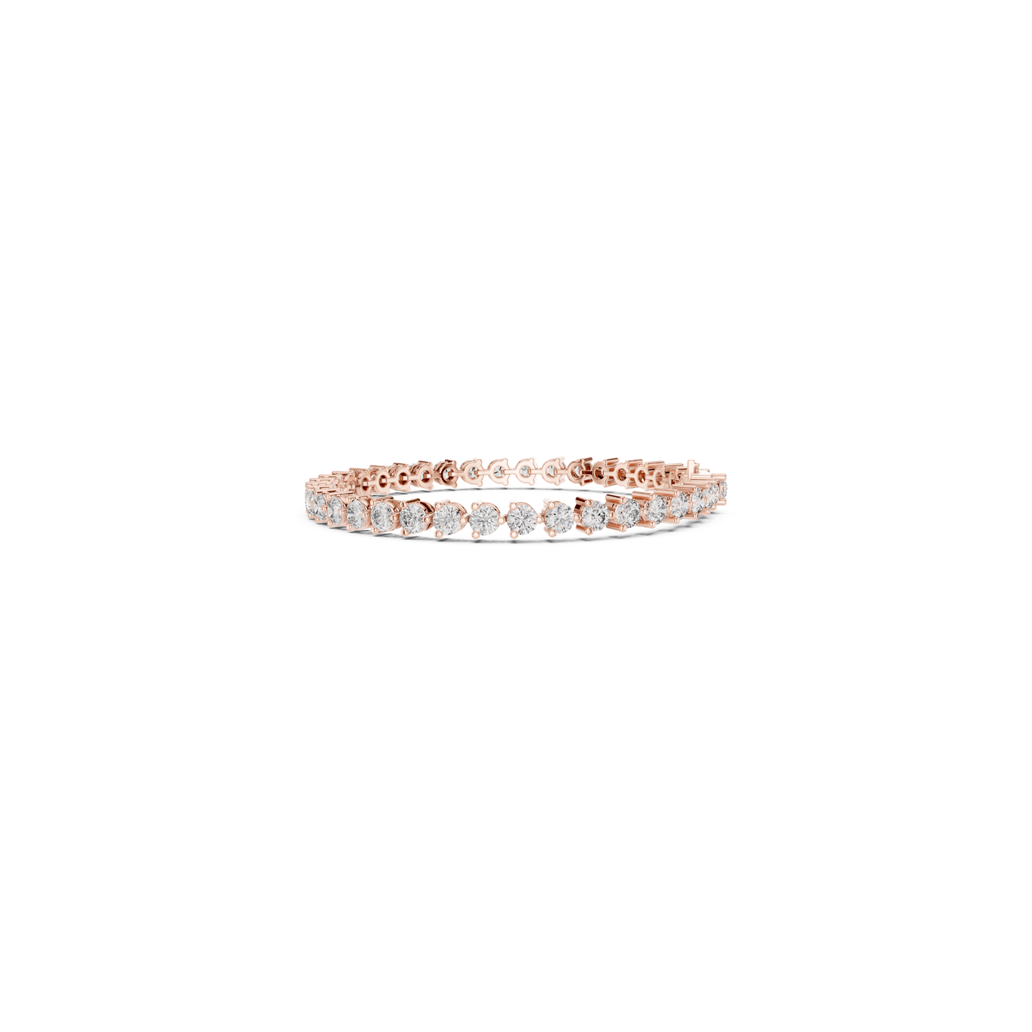 Rose gold round diamond eternity bracelet
Luxury rose gold eternity bracelet
Elegant round diamond bracelet
Rose gold bracelet with round stones
Fine jewelry eternity bracelet
Classic rose gold diamond bracelet
Sparkling round diamond jewelry
Premium rose gold bracelet top view
Womens rose gold eternity bracelet
Rose gold round diamond jewelry