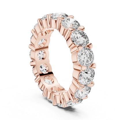 Rose Gold Round Diamond Eternity Ring Side Profile
Round Brilliant Diamond Band Rose Gold Profile
Rose Gold Diamond Eternity Ring Vertical View
Round Cut Diamond Wedding Band Rose Gold
Rose Gold Anniversary Diamond Ring Profile
Luxury Round Diamond Eternity Band Rose Gold
Rose Gold Shared Prong Diamond Band
Round Diamond Bridal Ring Rose Gold Profile
Rose Gold Continuous Diamond Wedding Ring
Classic Round Brilliant Diamond Band Rose Gold