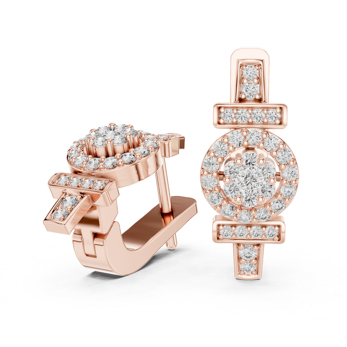 Rose Gold Round Diamond Halo Earrings Front View
Rose Gold Round Diamond Cluster Halo Earrings
Round Diamond Halo Earrings in Rose Gold
Rose Gold Circular Diamond Halo Earrings
Round Diamond Floral Halo Earrings Front View
Rose Gold Diamond Halo Drop Earrings
Round Diamond Open Circle Halo Earrings
Rose Gold Diamond Cluster Earrings Front View
Round Diamond Halo Earrings with Bar Accents
Rose Gold Round Diamond Earrings Detailed Front View