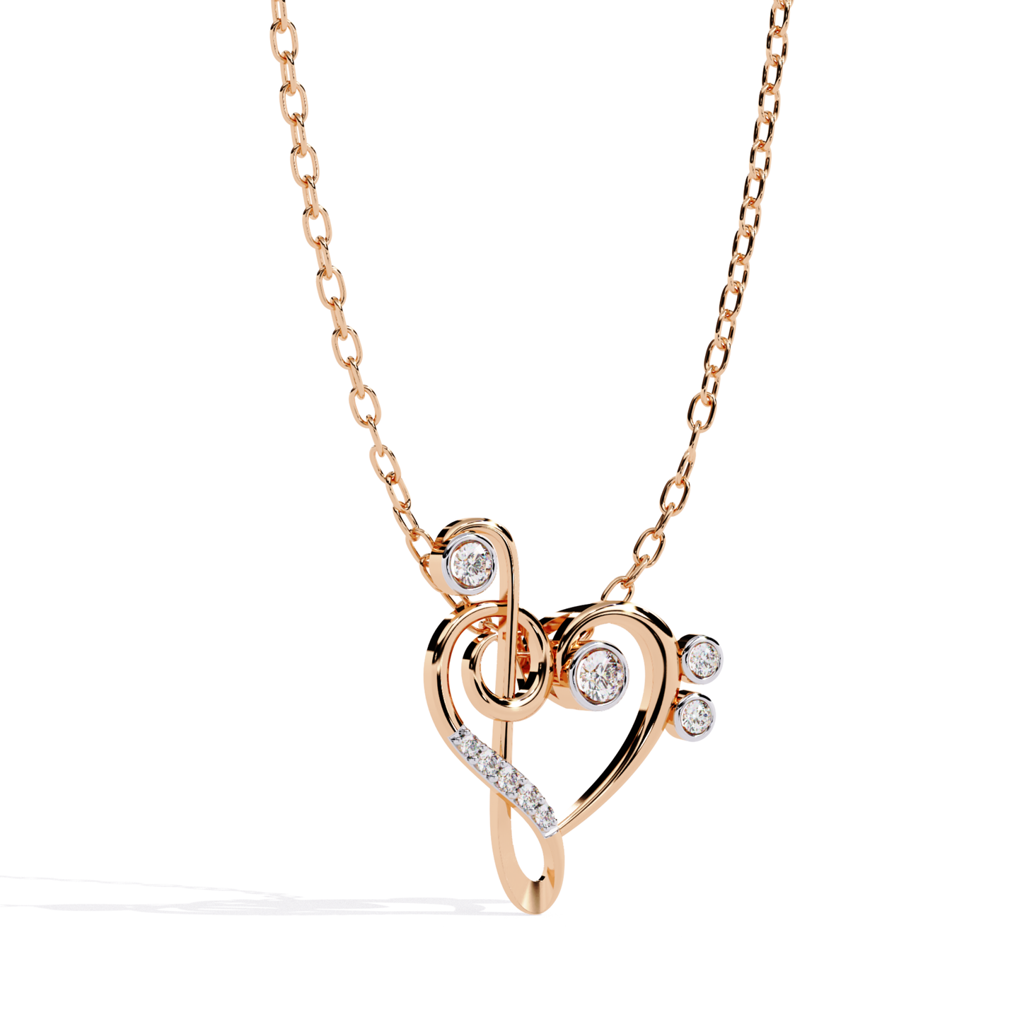 Rose gold heart music note pendant angle view
Round diamond heart music pendant angle view
Rose gold diamond music note pendant
Heart shaped diamond pendant angled display
Open heart music note pendant with diamonds
Rose gold music symbol diamond pendant
Diamond heart pendant with modern design
Elegant heart music pendant angle profile
Round diamond heart note pendant design
Rose gold heart pendant with round diamonds