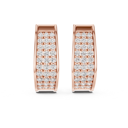 Rose gold round diamond hoop earrings front view
Rose gold round diamond hoop earrings pair
Round diamond hoop earrings rose gold
Rose gold pavé round diamond hoop design
Round diamond row hoop earrings rose gold
Rose gold diamond set hoop earrings round diamond
Elegant round diamond hoop earrings rose gold
Rose gold geometric hoop earrings round diamond
Pavé round diamond hoop earrings rose gold
Rose gold round diamond hoop earrings design