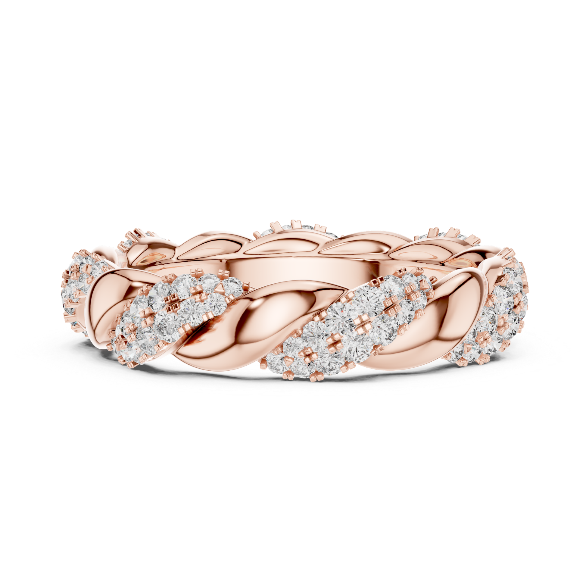 Rose gold diamond leaf link eternity band
Diamond leaf chain style rose gold ring
Rose gold leaf pattern diamond band
Curved leaf diamond eternity ring in rose gold
Rose gold diamond statement eternity band
Leaf link diamond wedding band
Rose gold floral inspired diamond ring
Diamond cluster leaf link band ring
Rose gold nature inspired eternity ring
Elegant diamond leaf rose gold band