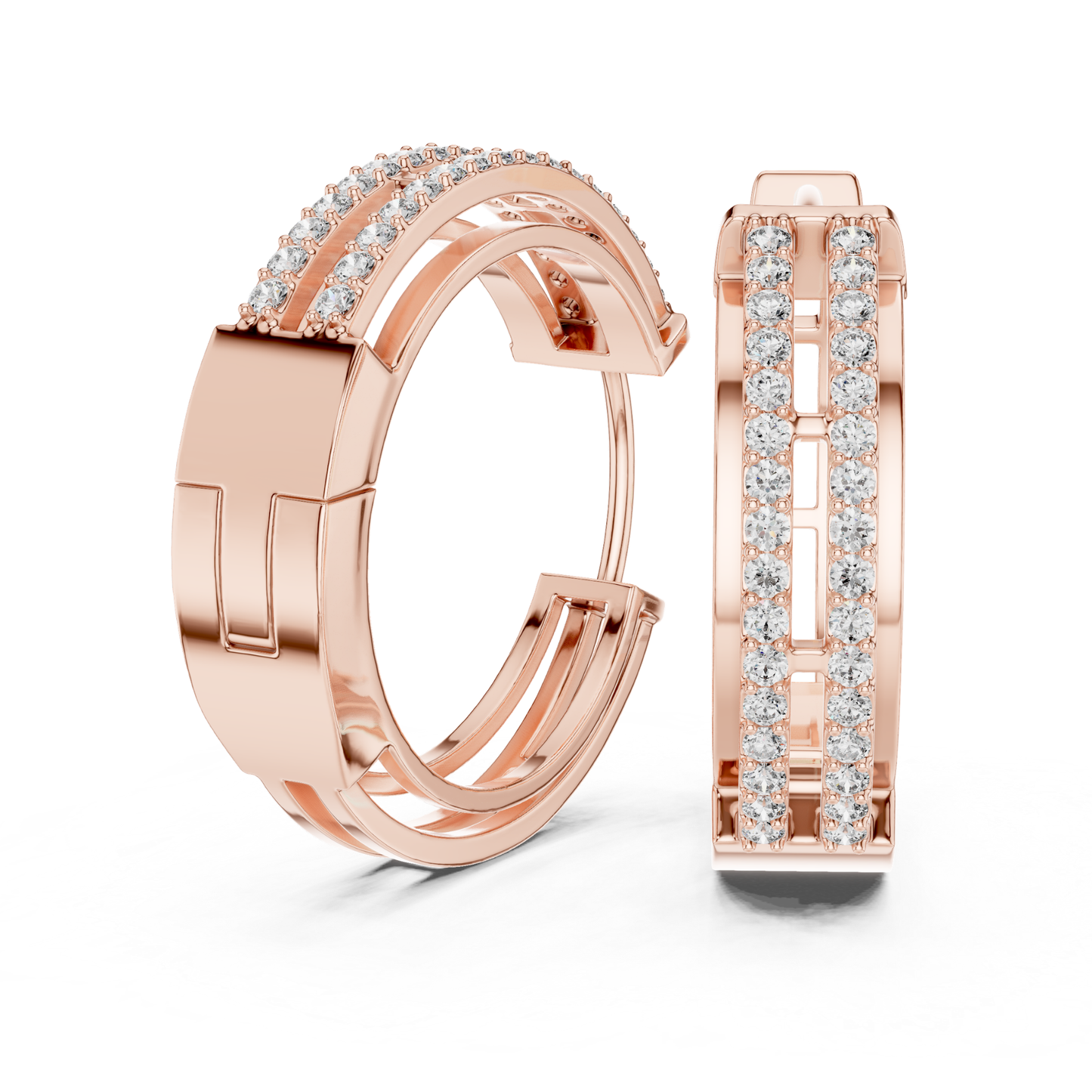 Rose Gold Round Diamond Open Hoop Earrings
Rose Gold Pave Diamond Open Hoops
Double Row Round Diamond Hoop Earrings
Rose Gold Diamond Huggie Hoops
Round Diamond Open Hoop Earrings
Rose Gold Diamond Hoop Earrings
Pave Set Round Diamond Hoops
Contemporary Diamond Open Hoops
Rose Gold Double Row Diamond Hoops
Round Diamond Huggie Hoop Earrings
