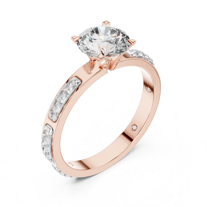 Rose Gold Round Diamond Solitaire Ring Side Angle
Round Brilliant Diamond Ring Side Angle Rose Gold
Rose Gold Accent Diamond Ring Profile Design
Round Cut Diamond Proposal Ring Rose Gold
Rose Gold Fine Jewelry Diamond Ring Style
Elegant Solitaire Diamond Ring in Rose Gold
Rose Gold Luxury Diamond Engagement Ring
Round Diamond Ring with Accent Stones Rose Gold
Rose Gold Classic Diamond Ring Profile View
Premium Round Diamond Solitaire Ring Rose Gold