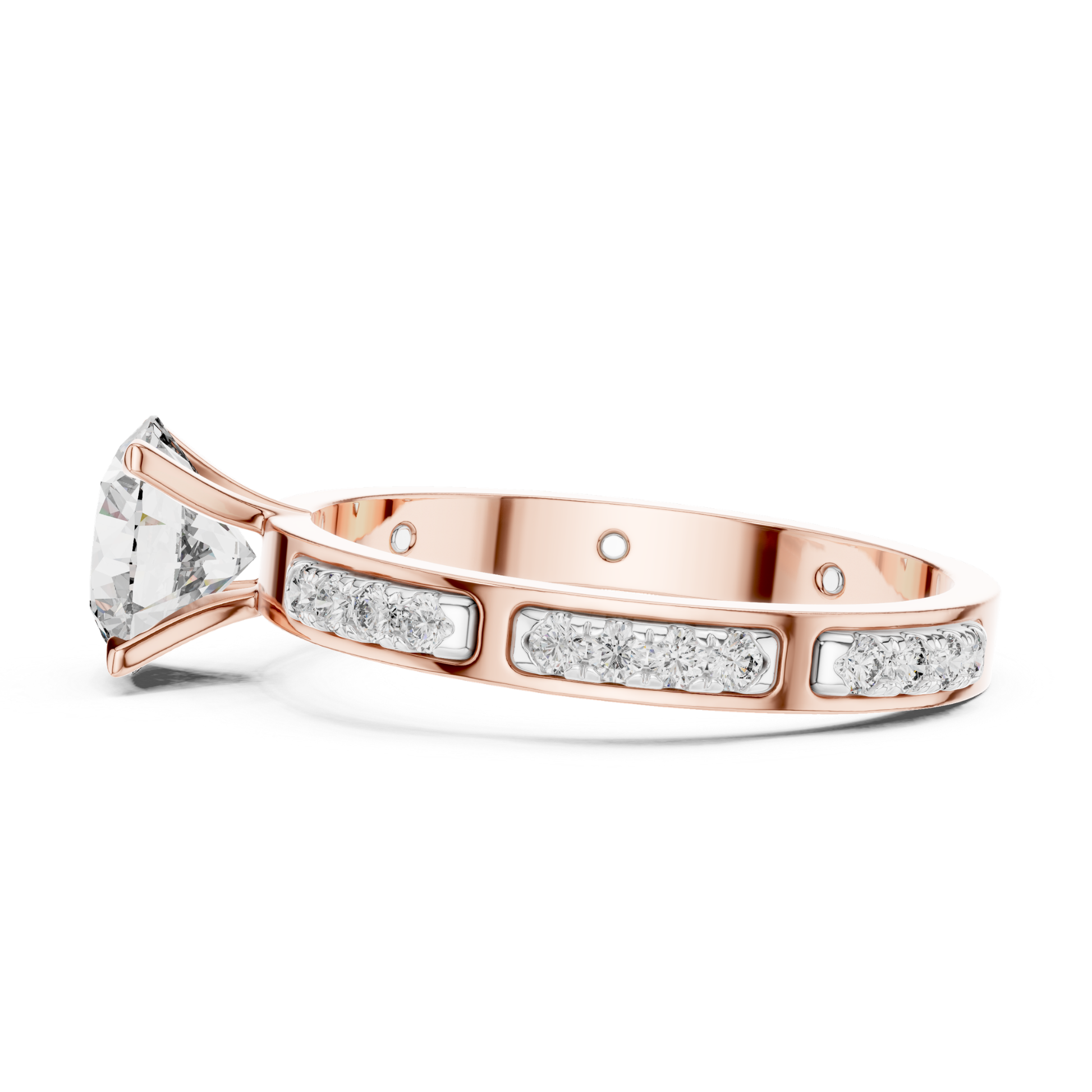 Rose Gold Round Diamond Solitaire Ring Side Profile
Round Brilliant Diamond Ring Side View Rose Gold
Rose Gold Accent Diamond Band Ring Design
Side Profile Round Cut Diamond Ring Rose Gold
Rose Gold Fine Jewelry Solitaire Ring Style
Elegant Diamond Ring Side Angle Rose Gold
Rose Gold Luxury Diamond Ring Profile View
Round Diamond Accent Ring Rose Gold Design
Rose Gold Classic Solitaire Ring Side Detail
Premium Diamond Ring Side Profile Rose Gold