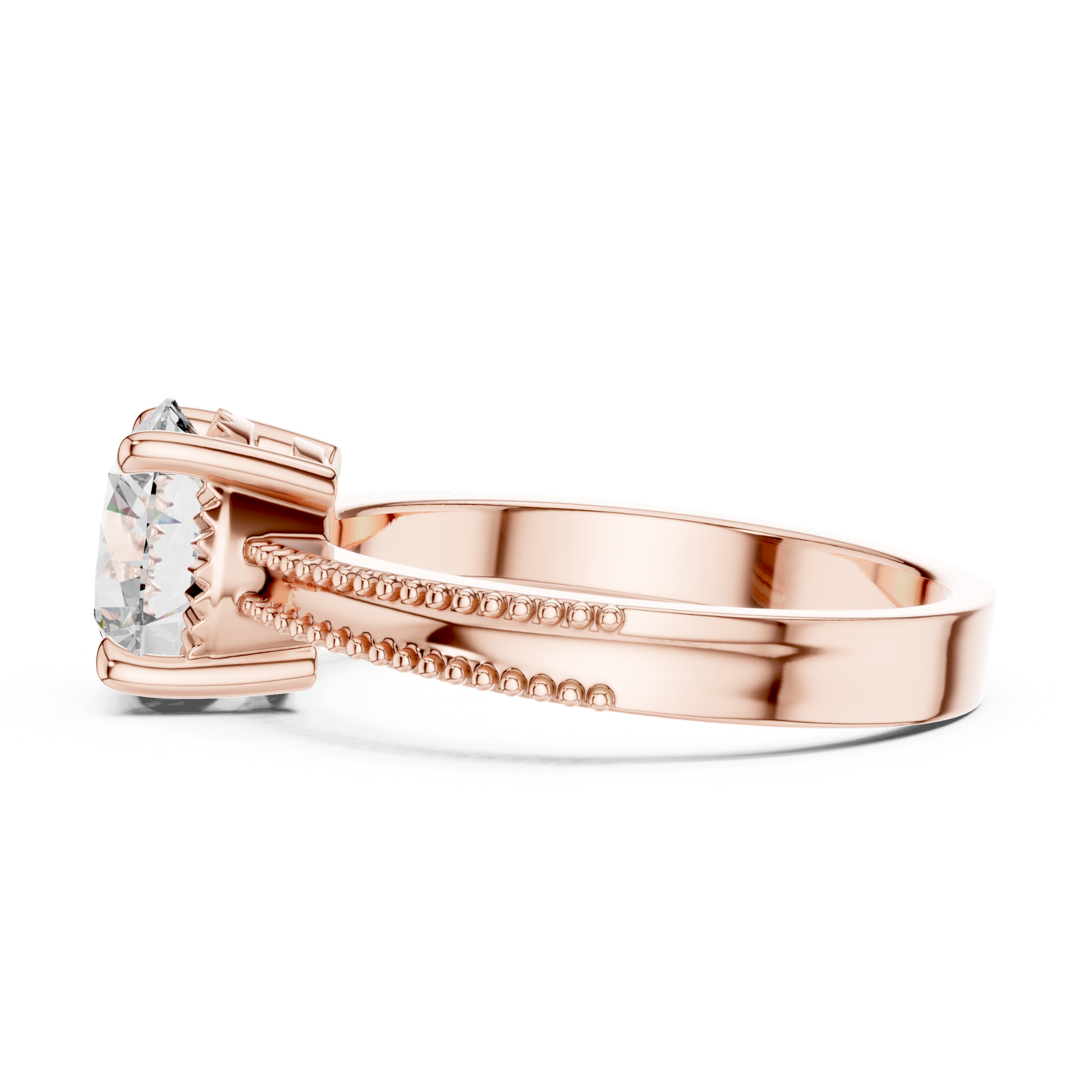 Rose gold round diamond split band ring side view
Side profile rose gold round diamond split band ring
Rose gold split shank solitaire diamond ring side
Four prong round diamond rose gold side profile
Round diamond split band engagement ring side view
Rose gold ring with double split shank profile
Open gallery round diamond split band rose gold ring
Rose gold solitaire ring side angle profile
Raised round diamond rose gold split band ring
Polished rose gold round diamond split shank ring