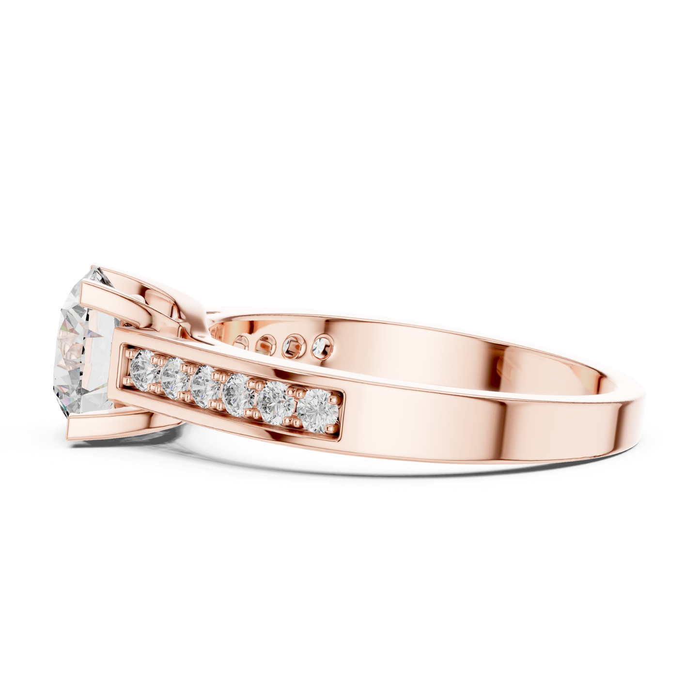 Rose gold round solitaire channel diamond ring side
Side view channel set diamond rose gold ring
Rose gold channel band diamond ring design
Round diamond channel set solitaire ring style
Rose gold solitaire ring with channel diamonds
Polished rose gold channel diamond ring design
Minimal channel set solitaire diamond ring style
Round brilliant channel diamond ring rose gold
Rose gold round channel set diamond ring style
Classic channel diamond solitaire ring rose gold