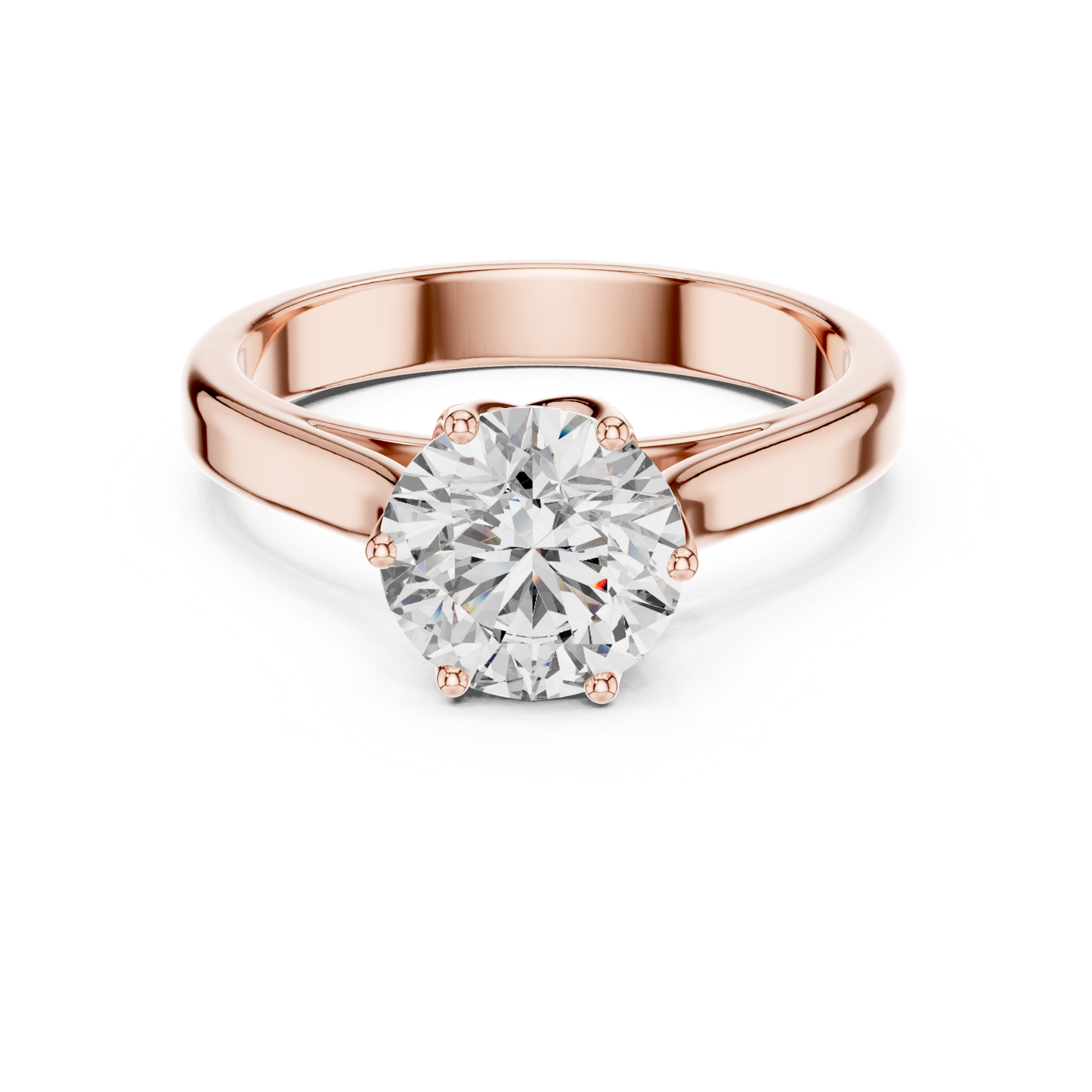 Rose gold round solitaire diamond ring design
Round diamond solitaire ring in rose gold setting
Six prong round diamond rose gold ring design
Classic rose gold solitaire diamond ring style
Round diamond ring with rose gold band design
Polished rose gold round diamond ring setting
Minimal rose gold solitaire ring design
Round brilliant diamond rose gold ring setting
Rose gold ring with round center diamond design
Simple rose gold round solitaire ring style