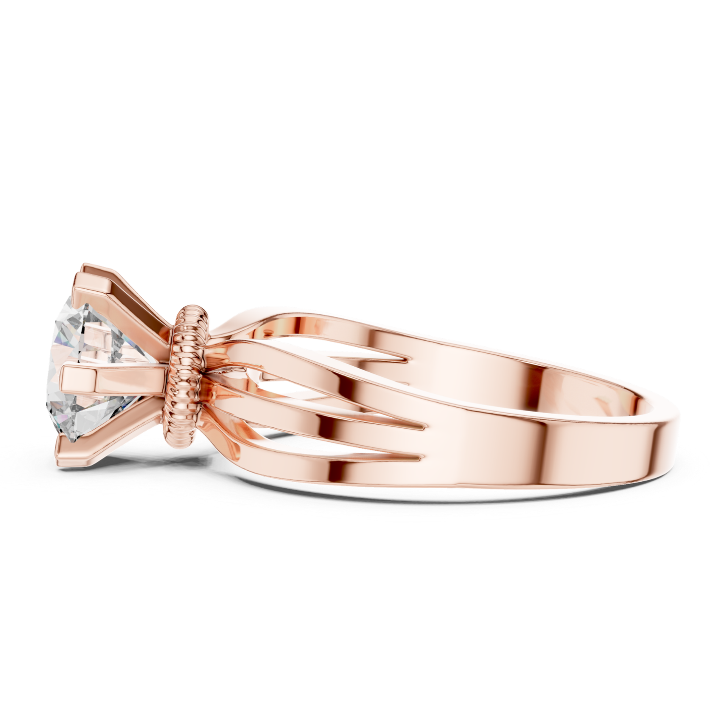 Rose gold round solitaire split shank diamond ring side
Side view split shank round diamond ring in rose gold
Rose gold split band solitaire diamond ring side
Round diamond split shank ring side profile
Rose gold solitaire ring with split band side
Polished rose gold split shank diamond ring side
Minimal split shank solitaire ring side design
Round brilliant diamond split shank ring side
Rose gold round diamond split band ring profile
Classic split shank diamond ring side view