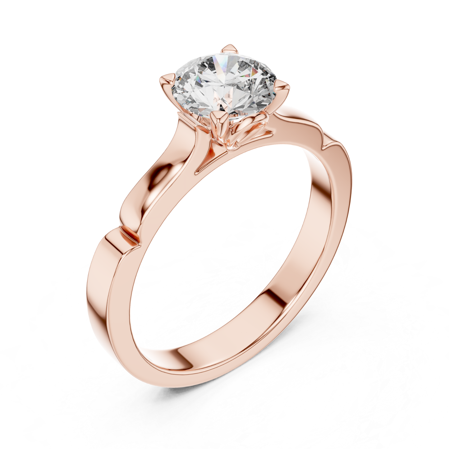 Rose gold round cut textured band diamond ring angled view
Rose gold round cut engraved band diamond ring angled
Polished rose gold round cut textured band ring
Rose gold four prong round cut textured ring
Rose gold textured band round cut solitaire ring
Classic rose gold textured round cut diamond ring
Elegant rose gold engraved band diamond ring
Minimal rose gold round cut textured band ring
Fine rose gold textured band solitaire ring
Rose gold round cut polished textured band ring