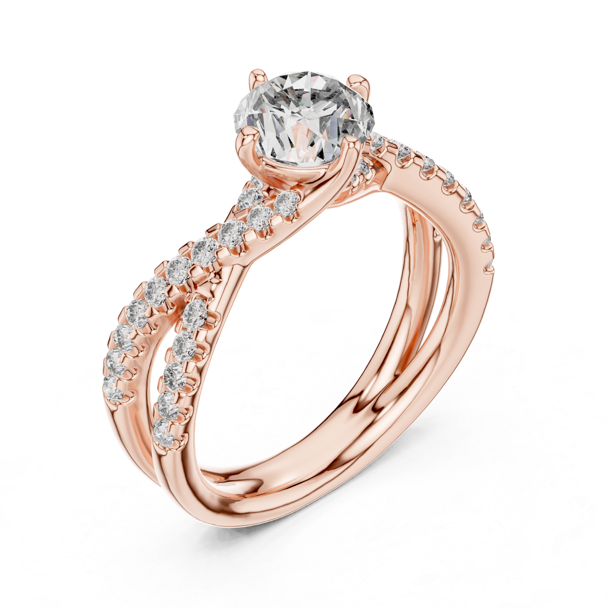 Side view rose gold split shank diamond ring design
Rose gold diamond engagement ring side view profile
Side profile round diamond engagement ring setting
Split shank diamond ring in rose gold profile
Side angle rose gold diamond ring design
Round diamond solitaire ring side view setting
Pave diamond split shank ring profile design
Rose gold crossover diamond ring side view profile
Lab diamond engagement ring side profile design
Side view rose gold diamond engagement ring setting