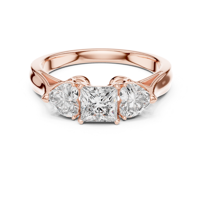 Rose gold square cut three stone diamond ring
Rose gold square center diamond ring side stones
Three stone diamond ring rose gold square center
Rose gold engagement ring square cut diamond side
Rose gold diamond ring three stone layout design
Square cut center diamond ring rose gold setting
Rose gold ring trio diamond arrangement style
Three stone square diamond ring rose gold finish
Rose gold fine diamond ring square center look
Classic three stone diamond ring rose gold style