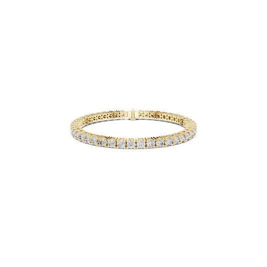 Yellow gold diamond tennis bracelet with elegant style
Classic diamond line bracelet in polished yellow gold
Fine yellow gold bracelet with brilliant stones
Luxury tennis bracelet with secure clasp closure
Minimal diamond bracelet for daily wear
Yellow gold bracelet featuring continuous diamonds
Delicate tennis bracelet with sleek links
Premium yellow gold bracelet with diamond row
Timeless diamond bracelet for modern styling
Classic yellow gold tennis bracelet with polished finish
