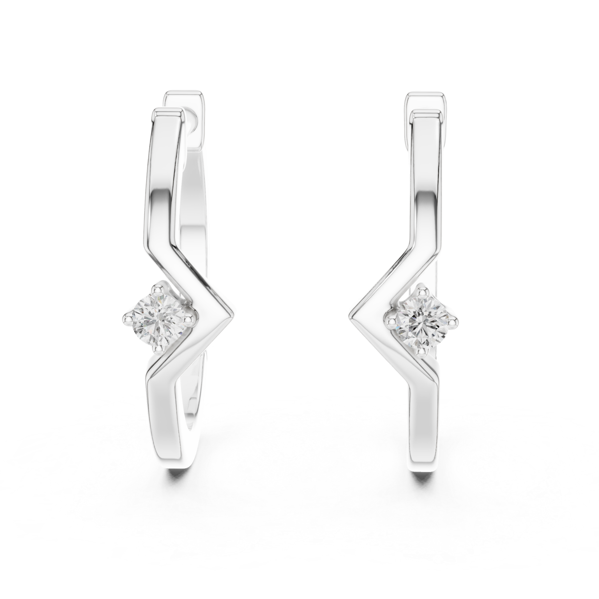 White gold hoop earrings with round diamond
Round diamond geometric hoop earrings in white gold
Minimal white gold diamond hoop earrings
Modern white gold hoop earrings with diamond
White gold zigzag hoop earrings
Round diamond white gold hoops for women
Elegant white gold geometric hoops
White gold hoop earrings with solitaire diamond
Stylish white gold diamond hoops
Fine white gold hoop earrings with round diamond