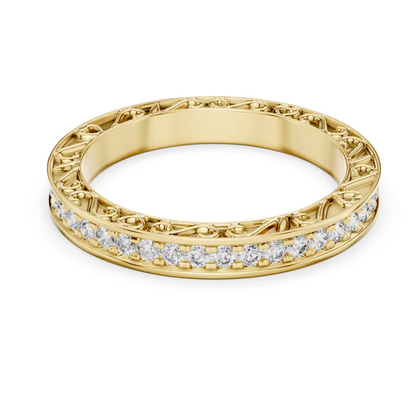 Round Diamond Eternity Band Angled Front View
Yellow Gold Diamond Band Ring Perspective View
Round Cut Diamond Ring Low Angle View
Channel Set Diamond Band Side Angle
Round Diamond Wedding Band Oblique View
Yellow Gold Eternity Ring Diagonal View
Round Diamond Band Ring Angled Display
Slim Diamond Eternity Band Perspective View
Round Diamond Ring Gallery Edge View
Yellow Gold Diamond Eternity Band Angle View