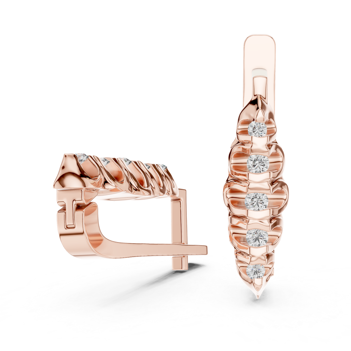 Round diamond hoop earrings rose gold
Rose gold diamond hoop earrings wave design
Hoop earrings round diamond rose finish
Rose gold earrings diamond curved style
Round diamond earrings rose minimal design
Diamond hoop earrings rose gold setting
Rose gold hoop earrings wave structure
Round diamond earrings clean rose gold
Minimal diamond hoop earrings rose
Rose gold earrings round diamond elegant design
