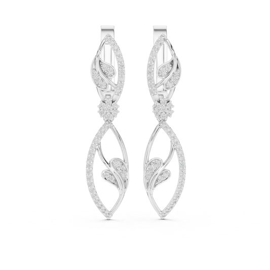 Round diamond leaf drop earrings in white gold
White gold leaf diamond drop earrings for women
Open leaf diamond earrings with round diamonds
Floral diamond drop earrings in white gold
Nature inspired round diamond drop earrings
Leaf motif diamond earrings with round diamonds
White gold diamond dangle earrings for women
Elegant leaf shaped diamond drop earrings
Round brilliant diamond leaf earrings in white gold
Double leaf diamond drop earrings in white gold
