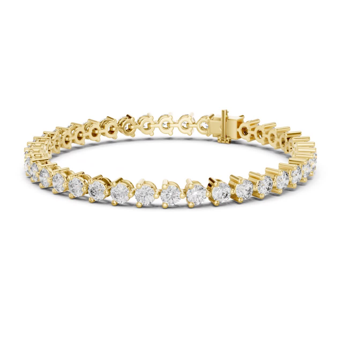 Yellow gold round diamond line bracelet
Luxury yellow gold diamond bracelet
Elegant yellow gold round diamond bracelet
Yellow gold bracelet with diamonds
Fine jewelry diamond line bracelet
Classic yellow gold tennis bracelet
Sparkling round diamond bracelet
Premium yellow gold bracelet close view
Womens yellow gold diamond bracelet
Yellow gold diamond jewelry bracelet