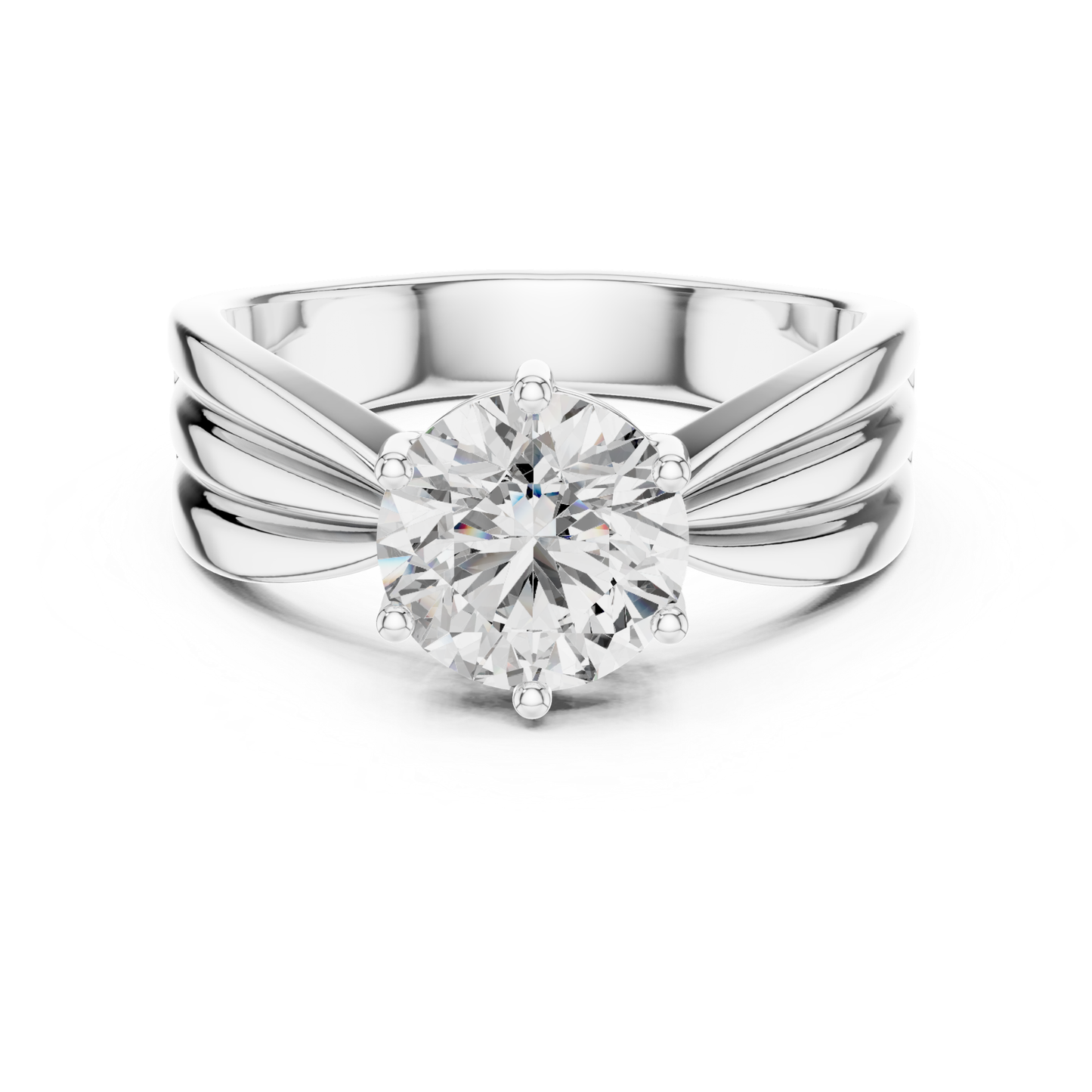 Round diamond split shank solitaire ring
White gold round diamond engagement ring
Round brilliant diamond solitaire ring
Split shank round diamond white gold ring
Classic round diamond white gold ring
Six prong round diamond ring
Polished white gold diamond ring
Round lab grown diamond solitaire ring
Modern split band diamond ring
Round diamond statement ring in white gold