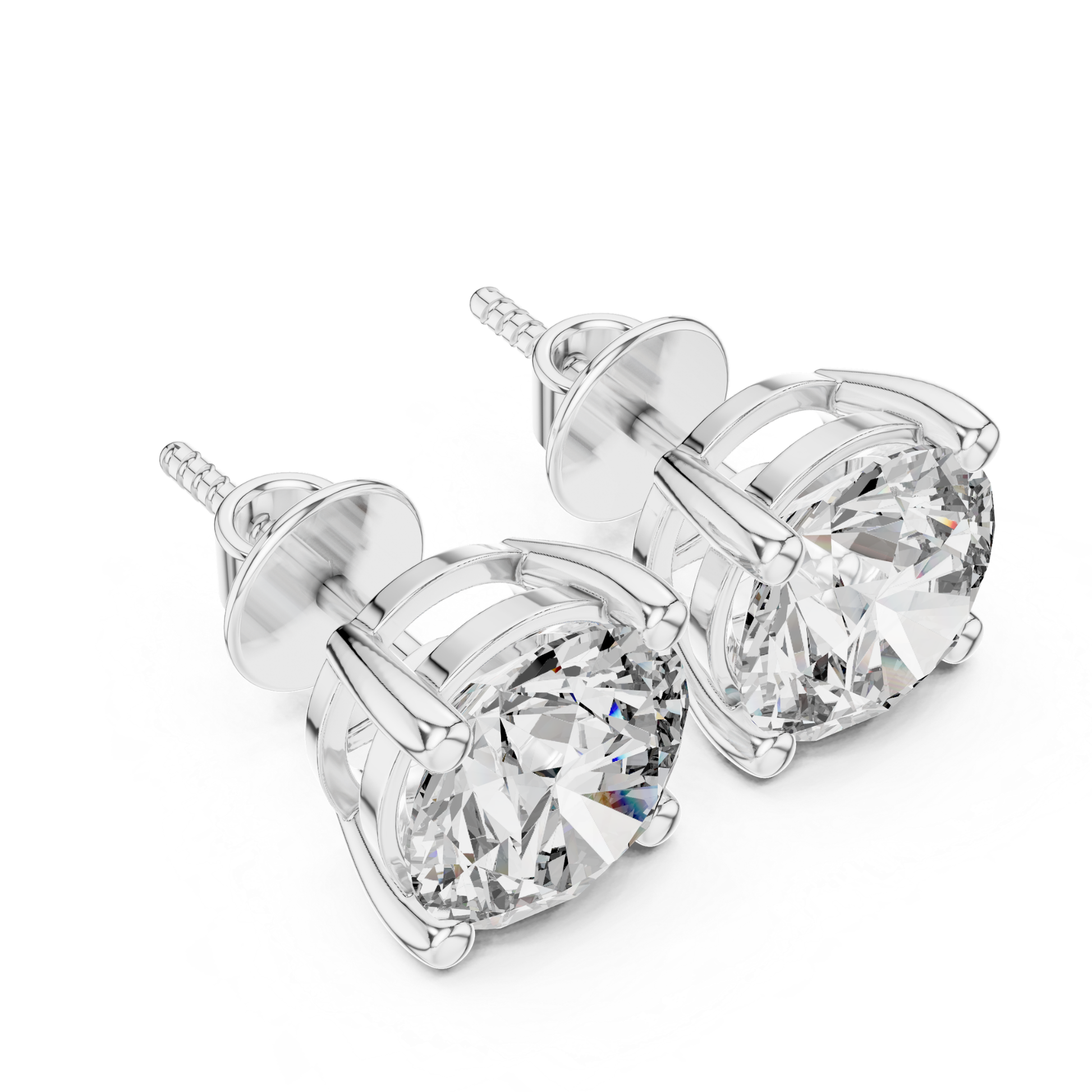 White gold round diamond stud earrings profile
Round diamond earrings side profile
Round diamond solitaire earrings profile
White gold round brilliant stud earrings
Round brilliant diamond stud earrings
Four prong round diamond earrings
White gold solitaire diamond studs
Lab grown round brilliant earrings
Round diamond basket stud earrings
White gold round diamond post studs