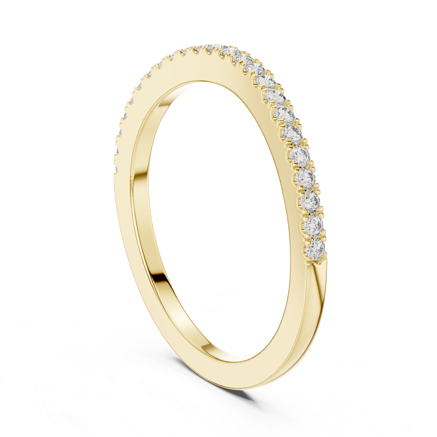 Slim yellow gold diamond band ring back view
Back view of yellow gold diamond band ring
Yellow gold diamond ring with side prong details
Minimal yellow gold diamond band back angle
Thin yellow gold diamond ring rear view
Yellow gold stackable diamond band back side
Elegant yellow gold diamond ring profile view
Round diamond yellow gold band back design
Fine yellow gold diamond ring inner band view
Luxury yellow gold diamond band ring back profile