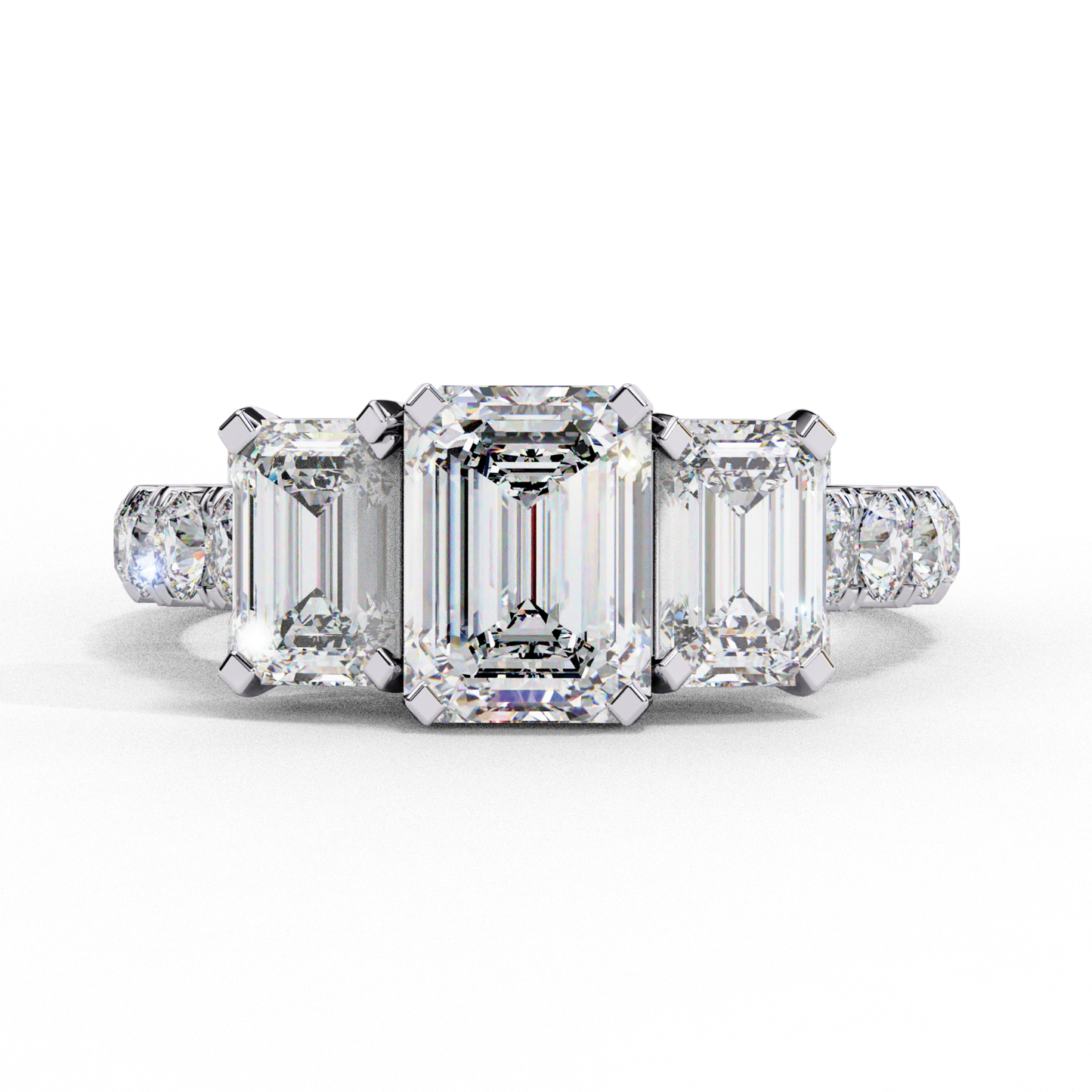 White gold ring with three emerald diamonds

Three emerald cut stones in white gold
Classic three stone emerald ring
White gold band with emerald cut diamonds
Three emerald cuts on a white gold band
Elegant three stone emerald cut ring
White gold ring with three emerald stones
Three emerald cut diamonds in white gold
Simple white gold ring with emerald cuts
Three stone emerald ring in white gold