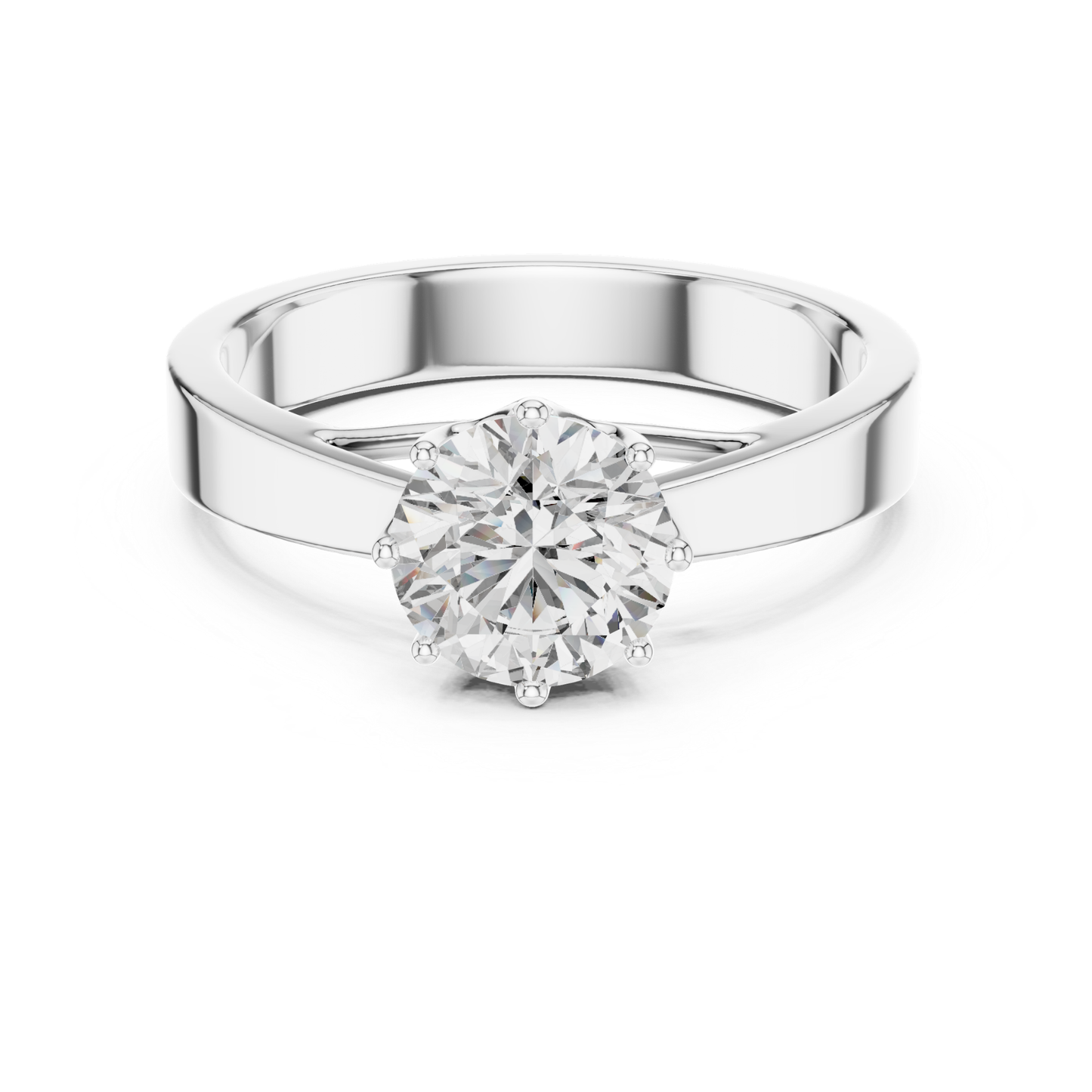 White Gold Round Diamond Ring with Smooth Band
Classic White Gold Round Stone Engagement Ring
White Gold Six Prong Round Diamond Ring
Round Brilliant Diamond Ring in White Gold
White Gold Plain Band Diamond Solitaire Ring
Polished White Gold Round Diamond Ring
White Gold Round Diamond Ring Classic Style
Minimal White Gold Round Diamond Engagement Ring
White Gold Round Diamond Ring with Secure Prongs
Elegant White Gold Round Solitaire Diamond Ring
