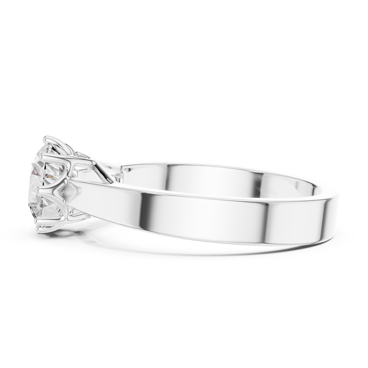 Round Diamond Solitaire Ring White Gold Side View
Classic Round Diamond Engagement Ring White Gold Side View
Six Prong Round Diamond Ring White Gold Side View
Plain Band Round Diamond Solitaire White Gold Side View
Polished White Gold Round Diamond Side View
Minimal Round Diamond Ring White Gold Side View
Secure Prong Round Solitaire White Gold Side View
Brilliant Round Diamond Band White Gold Side View
Elegant Round Solitaire Ring White Gold Side View
White Gold Diamond Engagement Ring Side View