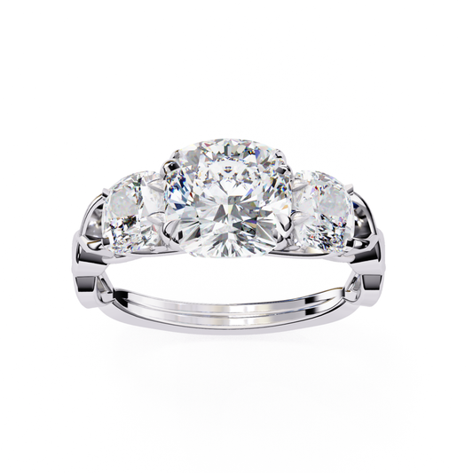 White gold cushion diamond ring
Cushion cut diamond front view
White gold cushion center ring
Cushion diamond ring white band
White gold three stone cushion ring
Cushion cut diamond top view
White gold ring with cushion stone
Cushion diamond ring design
White gold cushion diamond setting
Cushion cut diamond white gold ring