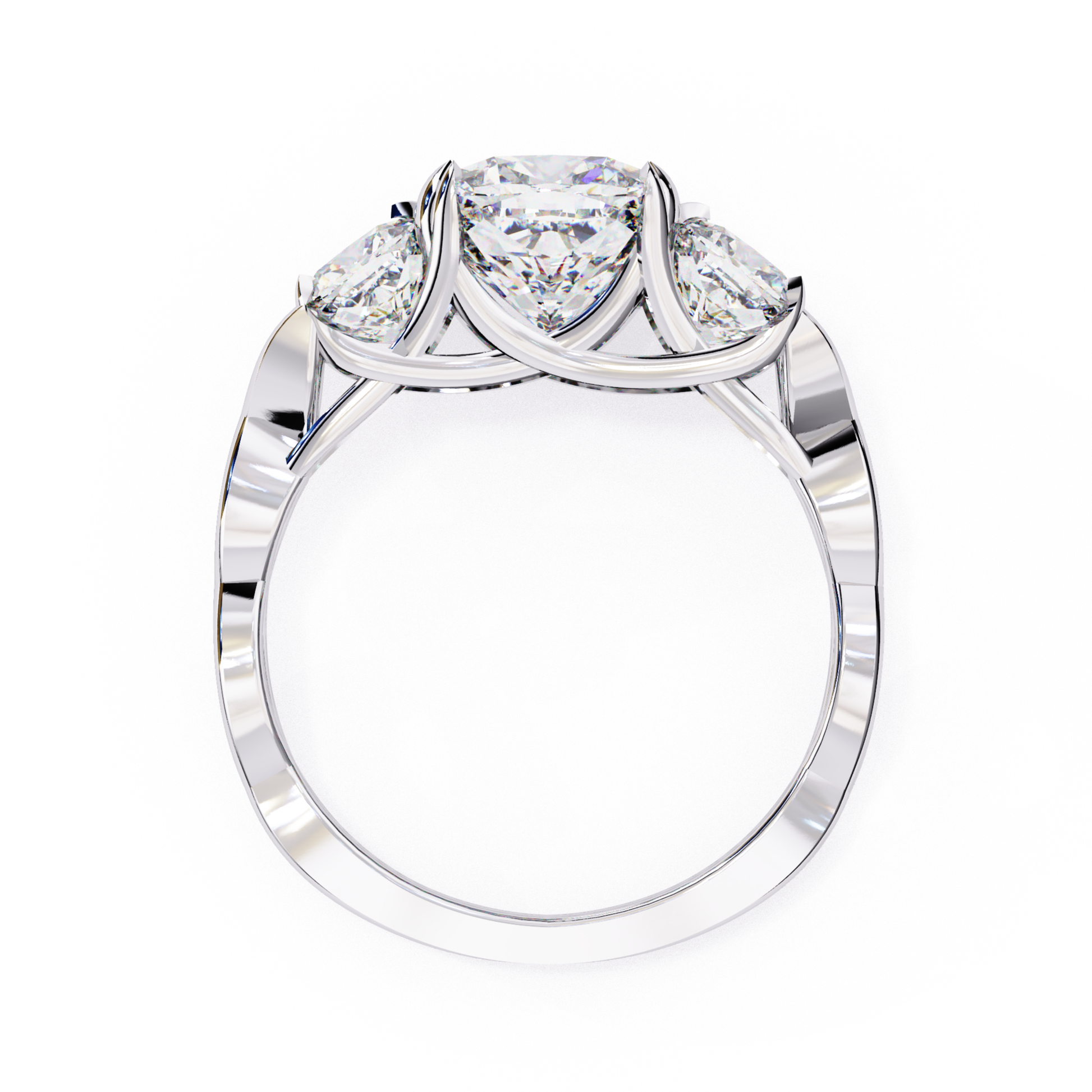White gold cushion diamond ring
Cushion cut diamond three stone ring
White gold cushion center diamond
Cushion diamond ring side profile
White gold three stone diamond ring
Cushion cut diamond ring setting
White gold cushion diamond band
Cushion diamond ring back view
White gold diamond ring detail
Cushion diamond three stone design