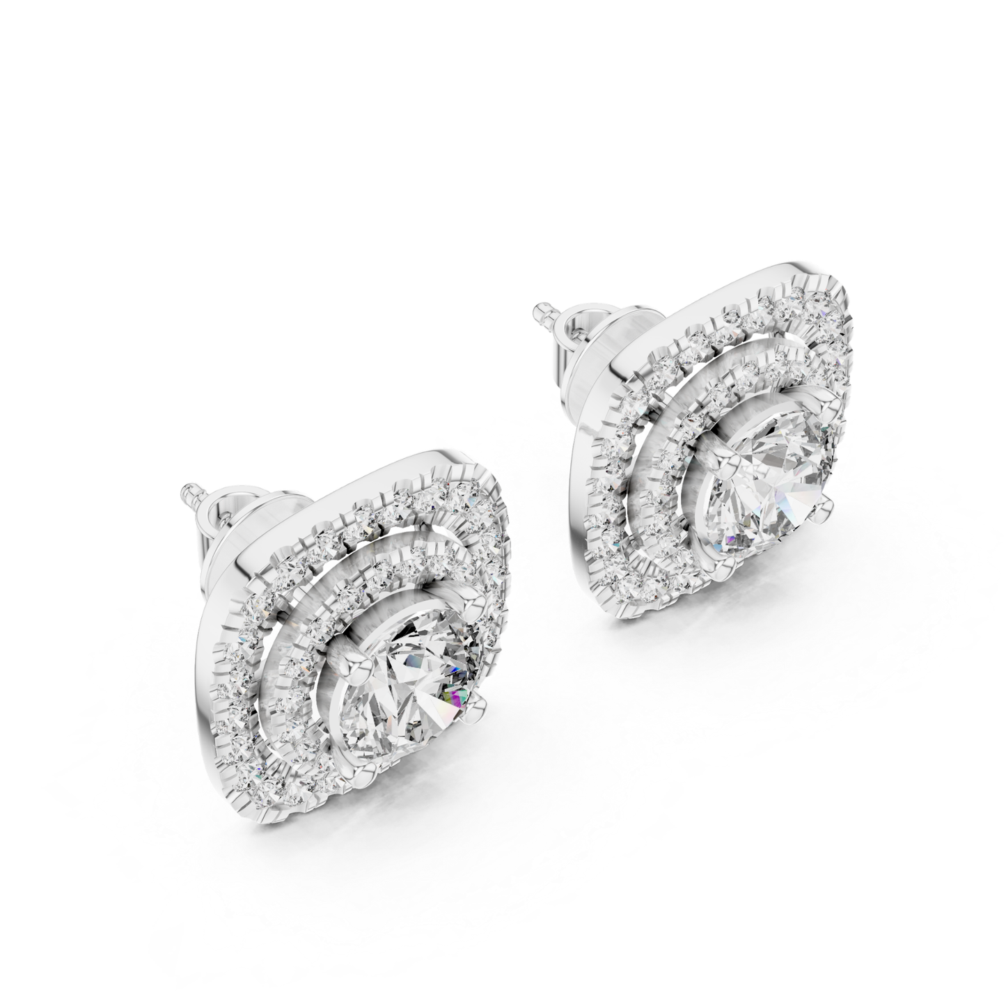 White gold double halo diamond studs angle view
Round diamond double halo earrings angle view
Cushion halo diamond studs angle profile
White gold halo diamond earrings angle view
Double halo round diamond studs angle view
Round diamond cluster earrings angle profile
White gold diamond halo studs angle view
Cushion shape diamond earrings angle profile
Round center halo studs angle view
Double halo diamond earrings angle profile