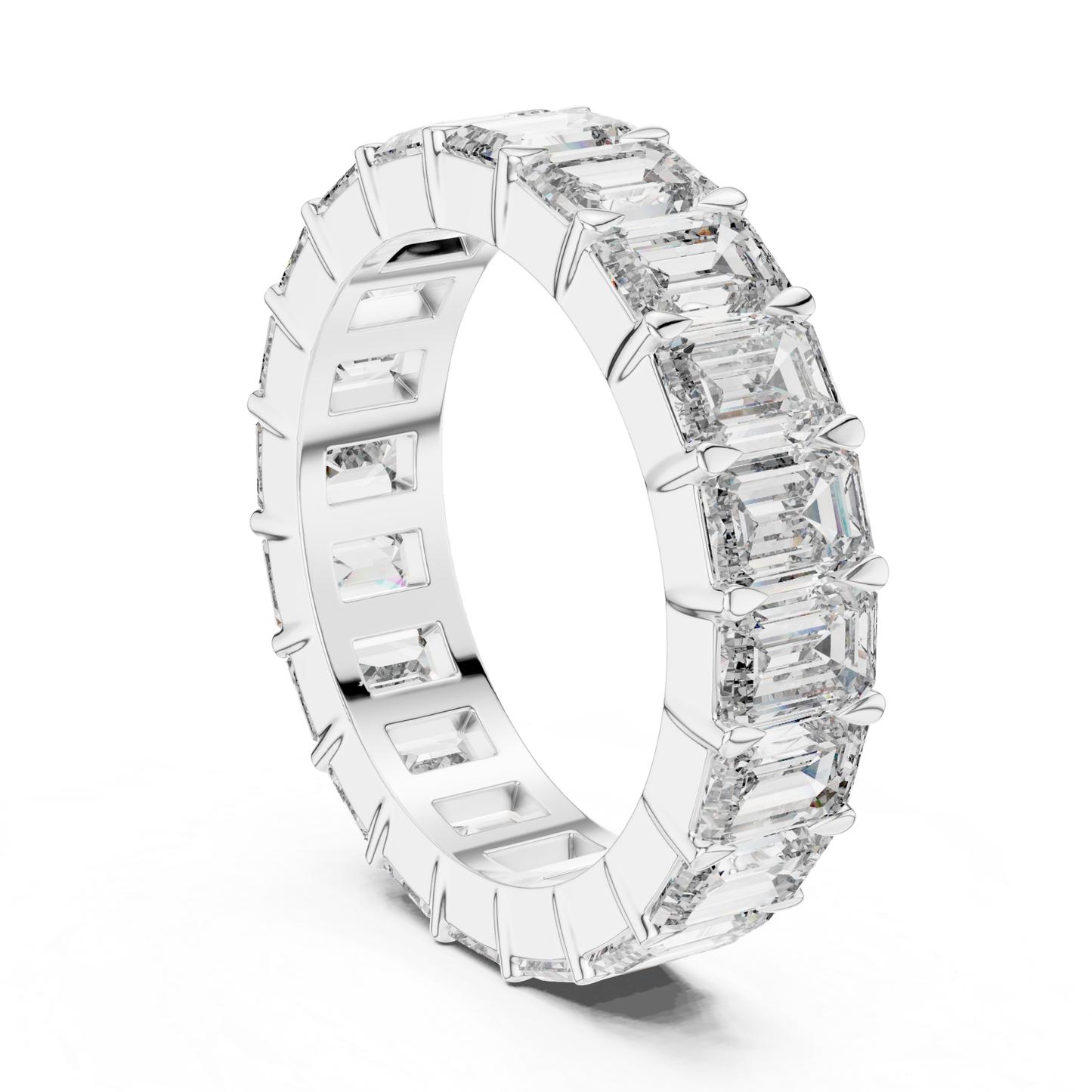 White Gold Emerald Cut Diamond Ring Side Angle
Emerald Diamond Eternity Band White Gold Side Angle
White Gold Diamond Eternity Ring Angled View
Emerald Cut Diamond Band White Gold Side Profile
White Gold Full Eternity Diamond Ring Angle
Emerald Diamond Wedding Band White Gold Angle
White Gold Shared Prong Diamond Ring Angle
Emerald Cut Anniversary Ring White Gold Angle
White Gold Luxury Emerald Diamond Band Angle
Emerald Diamond Eternity Ring White Gold Profile