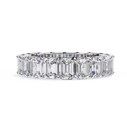 White gold ring with emerald diamonds

Emerald cut diamonds in white gold band
White gold band with emerald diamonds
Close up of white gold diamond ring
Side view of white gold ring
Top view of white gold band
Continuous emerald diamonds in white gold
White gold ring with emerald diamonds
Elegant white gold band with diamonds
Classic white gold ring with diamonds
