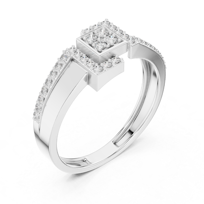 White gold geometric cluster diamond ring design
Modern white gold pave diamond statement ring
White gold square halo diamond fashion ring
Contemporary white gold geometric diamond band
White gold layered cluster diamond ring style
Luxury white gold round diamond ring design
White gold abstract halo diamond band ring
Minimal white gold geometric diamond ring style
White gold polished band with pave diamonds
Elegant white gold geometric diamond ring