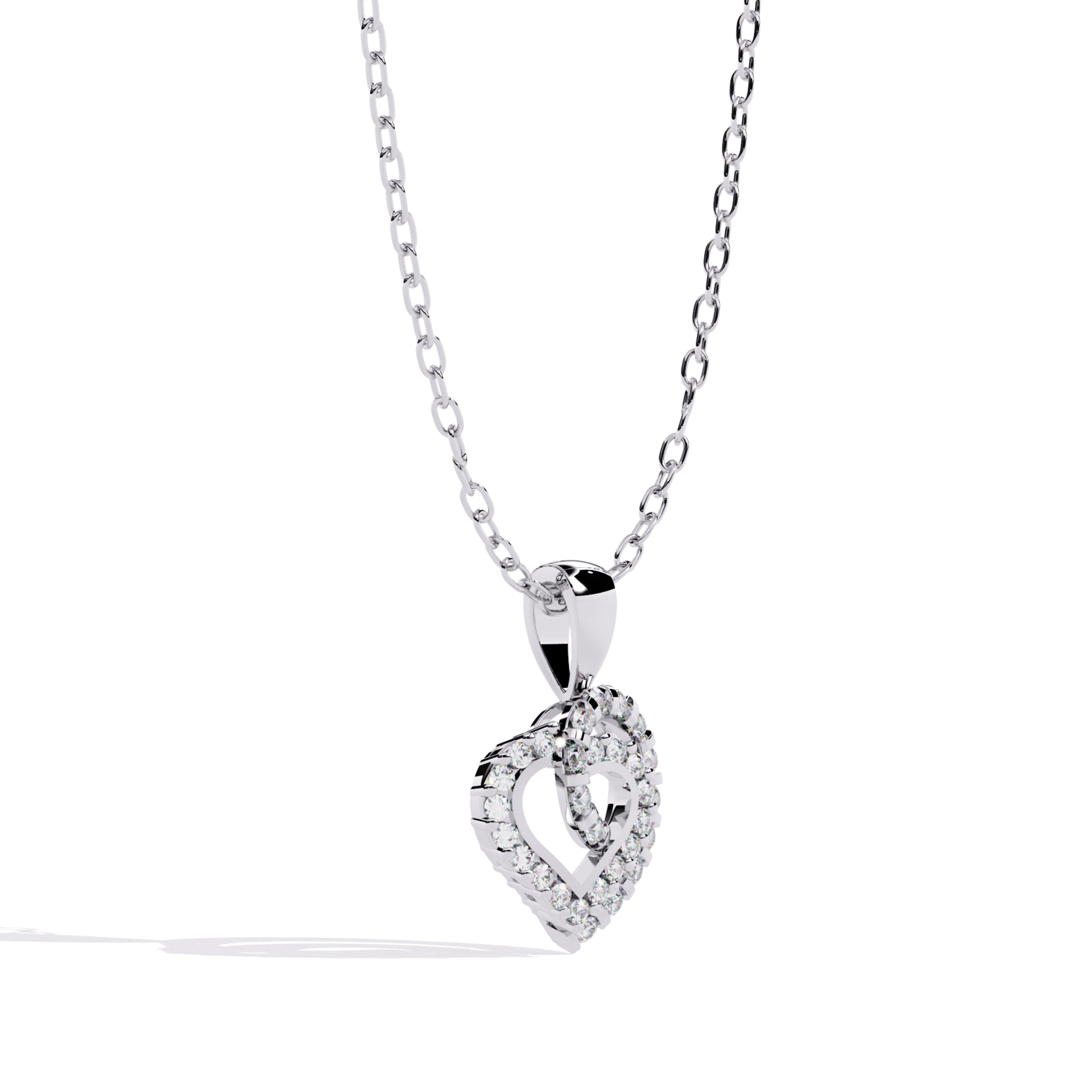 White Gold Layered Heart Round Diamond Pendant Side Angle View
Side Angle Layered Heart Diamond Pendant
White Gold Double Heart Diamond Pendant Side Angle
Round Diamond Heart Pendant Side Angle View
Layered Heart Pavé Diamond Pendant Angle View
White Gold Open Heart Diamond Pendant Side Angle
Heart Shape Round Diamond Pendant Profile Angle
Elegant Layered Heart Diamond Pendant Side
White Gold Heart Necklace Pendant Side Angle
Layered Heart Round Diamond White Gold Pendant Angle