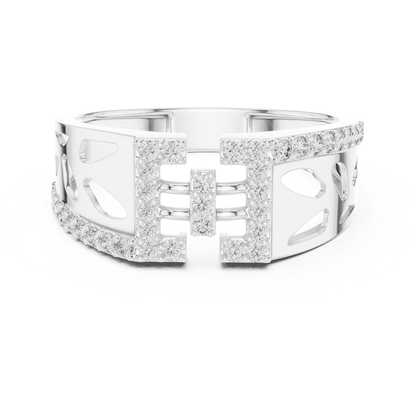 White gold openwork diamond statement ring
Modern white gold open design ring with diamonds
White gold geometric band with round diamonds
Contemporary white gold diamond open ring
Bold white gold statement band with diamonds
White gold luxury openwork diamond ring
Elegant white gold designer ring with diamonds
White gold wide band featuring diamond accents
Modern white gold geometric diamond statement band
White gold fashion ring with round diamond details