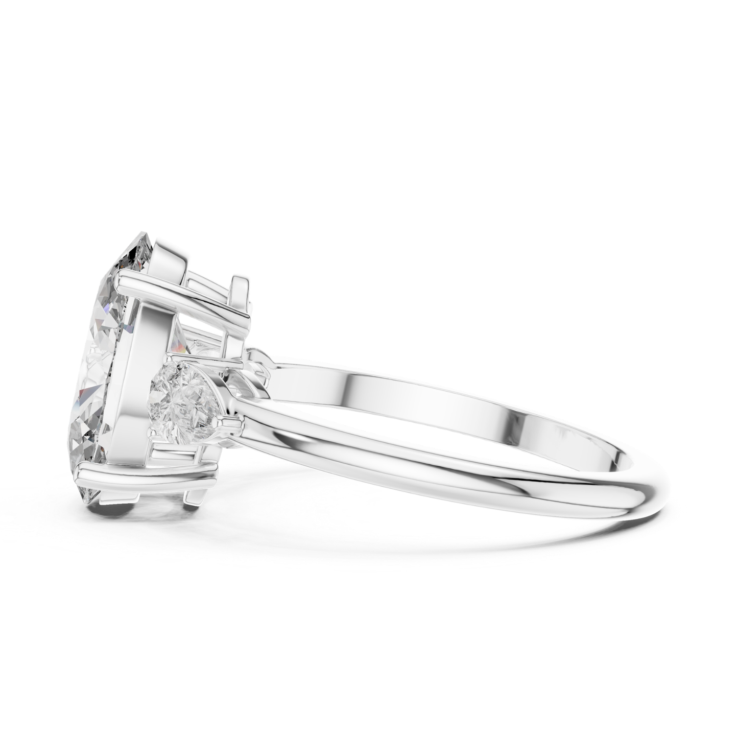 White gold oval diamond ring profile view
Side profile of white gold oval diamond ring
White gold oval cut diamond ring profile
Oval diamond ring with pear side stone profile
White gold oval engagement ring side profile
White gold oval center diamond ring profile
White gold oval diamond ring gallery profile
Oval cut diamond ring in white gold side view
White gold pear accent oval diamond ring profile
White gold oval diamond ring side detail