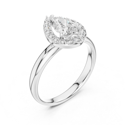 Angled white gold pear halo diamond ring
White gold pear halo ring angled view
Pear halo diamond ring in white gold
White gold pear engagement ring angle
Pear cut halo ring in white gold
White gold pear halo diamond setting
Angled pear diamond ring in white gold
White gold halo ring with pear diamond
Pear diamond halo ring angled profile
White gold pear halo ring perspective