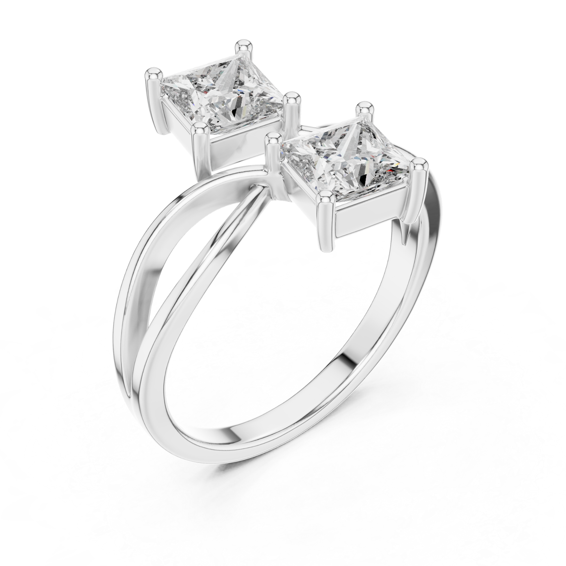 Princess cut diamond bypass ring in white gold
White gold split band ring with princess diamonds
Double princess diamond ring in white gold
White gold crossover ring with princess cut diamonds
Modern princess diamond bypass ring in white gold
White gold ring with twin princess diamonds
Elegant bypass diamond ring in white gold
Open split band princess diamond ring
Minimal white gold crossover diamond ring
White gold double princess cut diamond ring